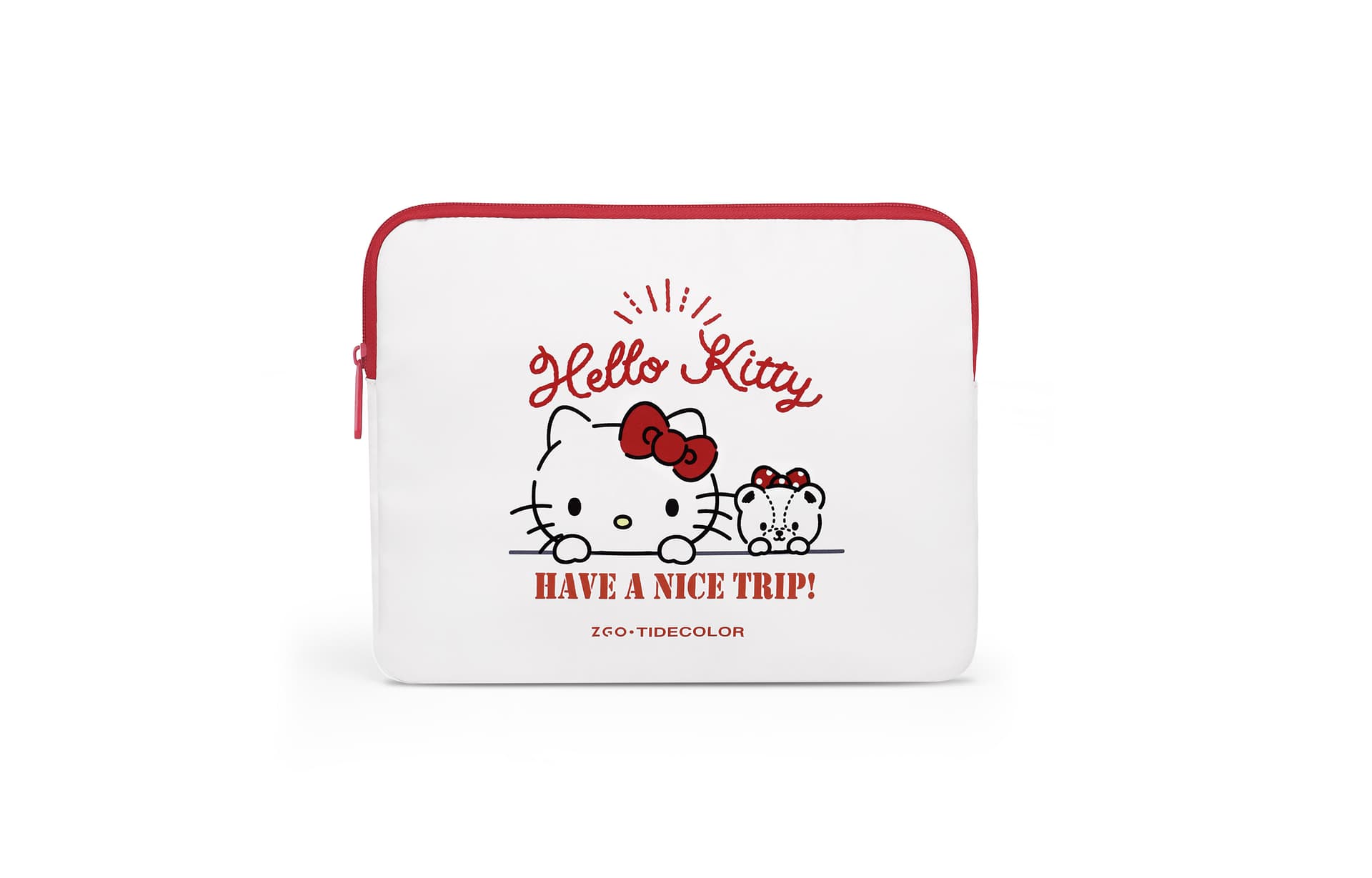 Sanrio Polyester Laptop Bag Ecru Hello KittyEcru