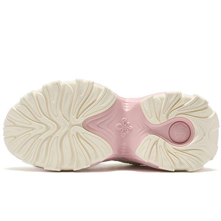 Palladium Textile, Synthetic Chunky White Pink
