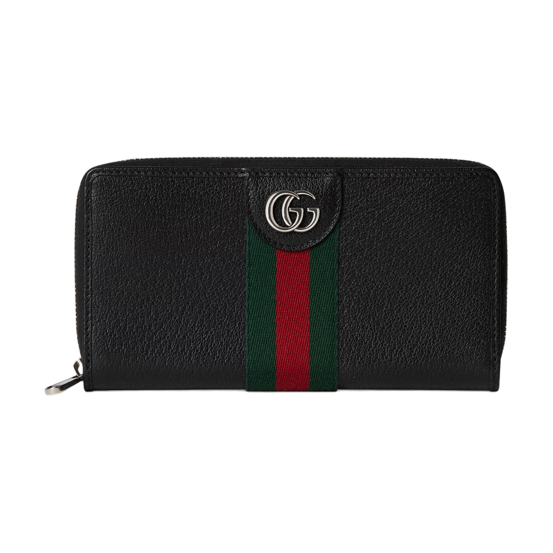 GUCCI Ophidia Wallet Black Basic Set (Bag+Dust Bag)