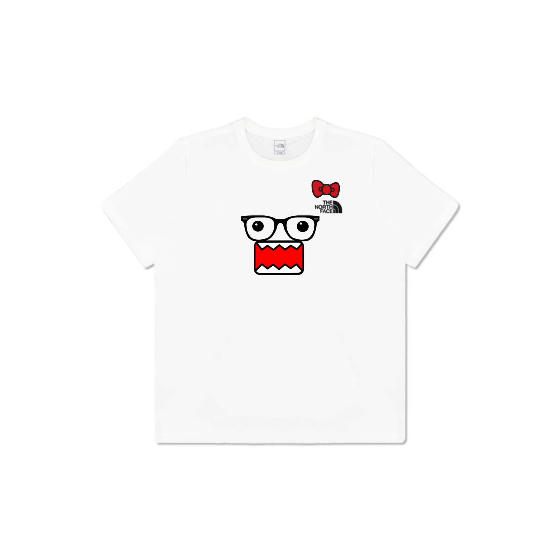 THE NORTH FACE T Shirts White Crew Neck Straight Fit White