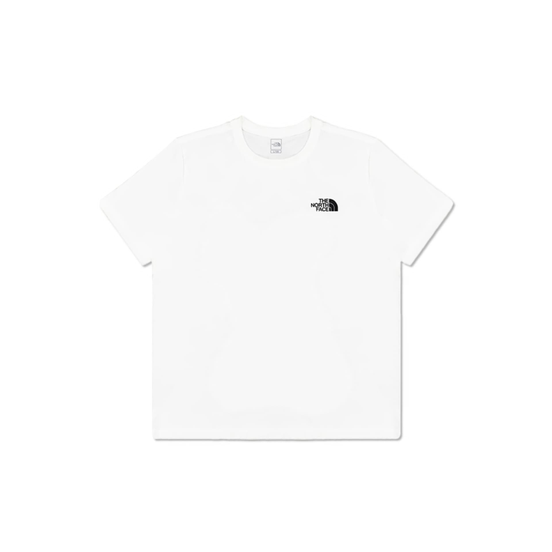 THE NORTH FACE T Shirts White Crew Neck Straight Fit