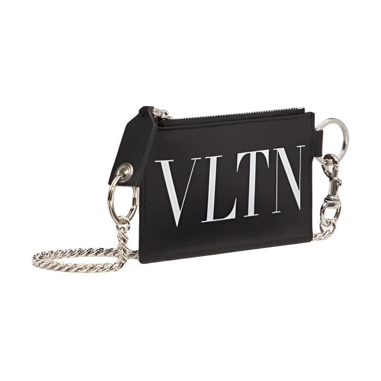 Valentino Cow Wallet, Card Holder Black Box(Basic Set+Box)