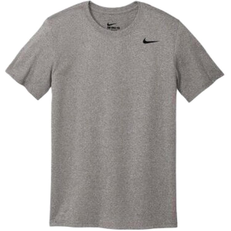 Nike T Shirts Gray Crew Neck Moderate Gray
