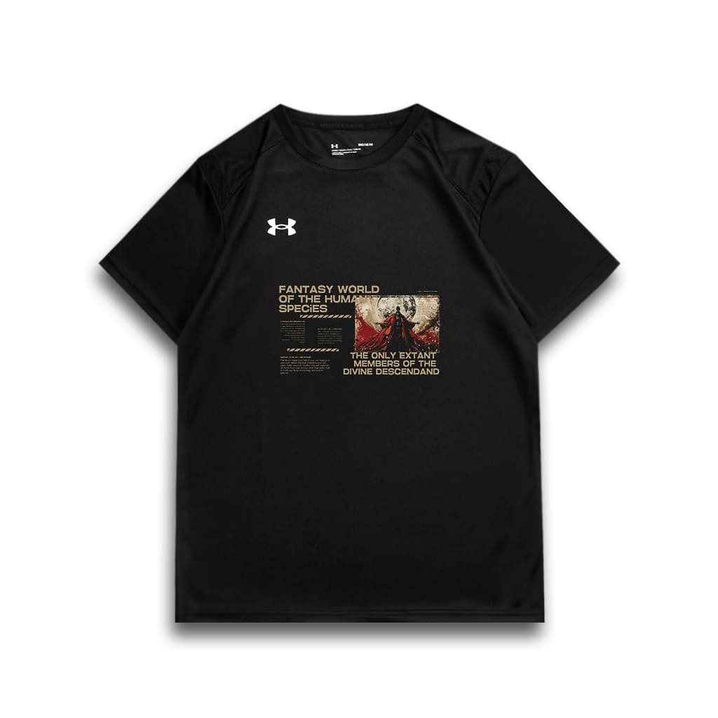 Under Armour T Shirt Black Black