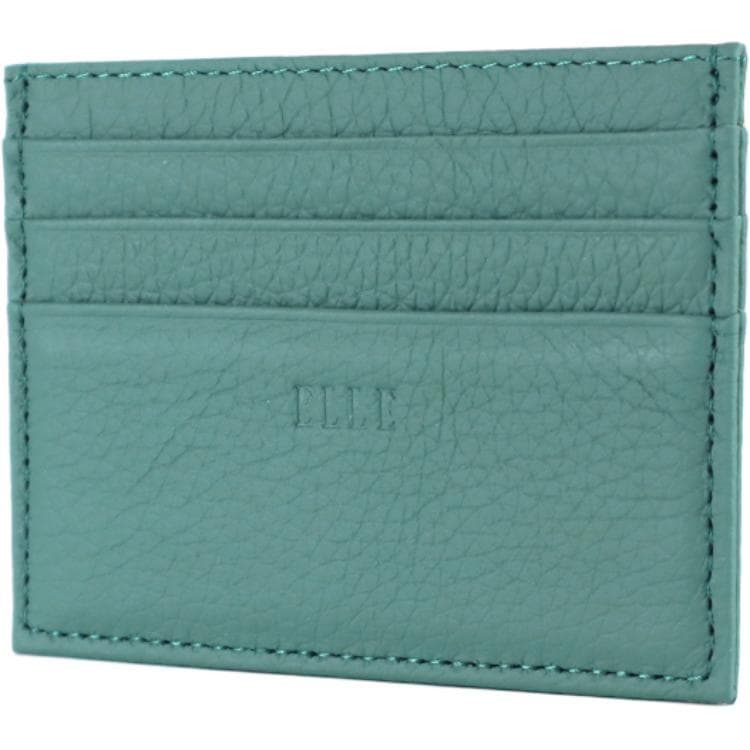 ELLE Cow Card Holder Regular Black/Orange Red Light Green