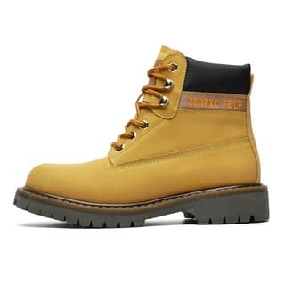 ZHENRAN Short Martin Boot Yellow