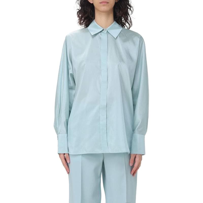 Max Mara Studio Clan Buttoned Long Sleeved