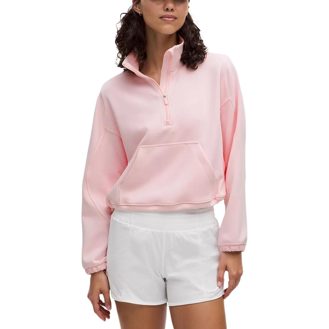 Lululemon Softstreme Brushed Half Zip Sweatshirt
