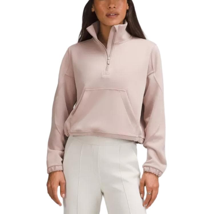 Lululemon Softstreme Brushed Half Zip Sweatshirt