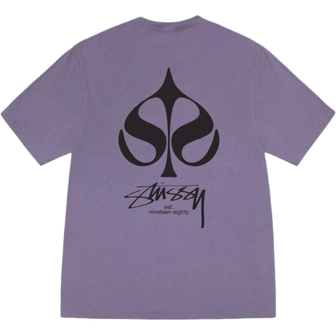 Stussy SS25 SPADE TEE PIGMENT DYED T Shirt
