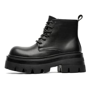 ZHENRAN Short Martin Boot Black