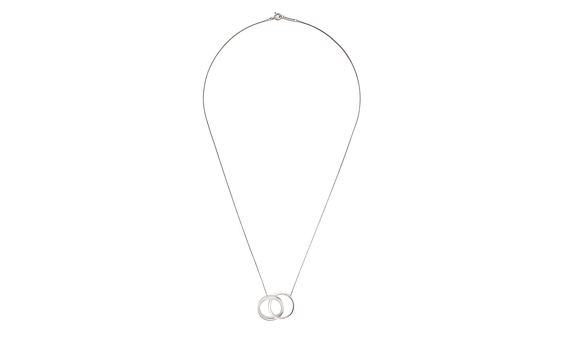 TIFFANY & CO. 2000s Interlocking Circles-pendant Necklace