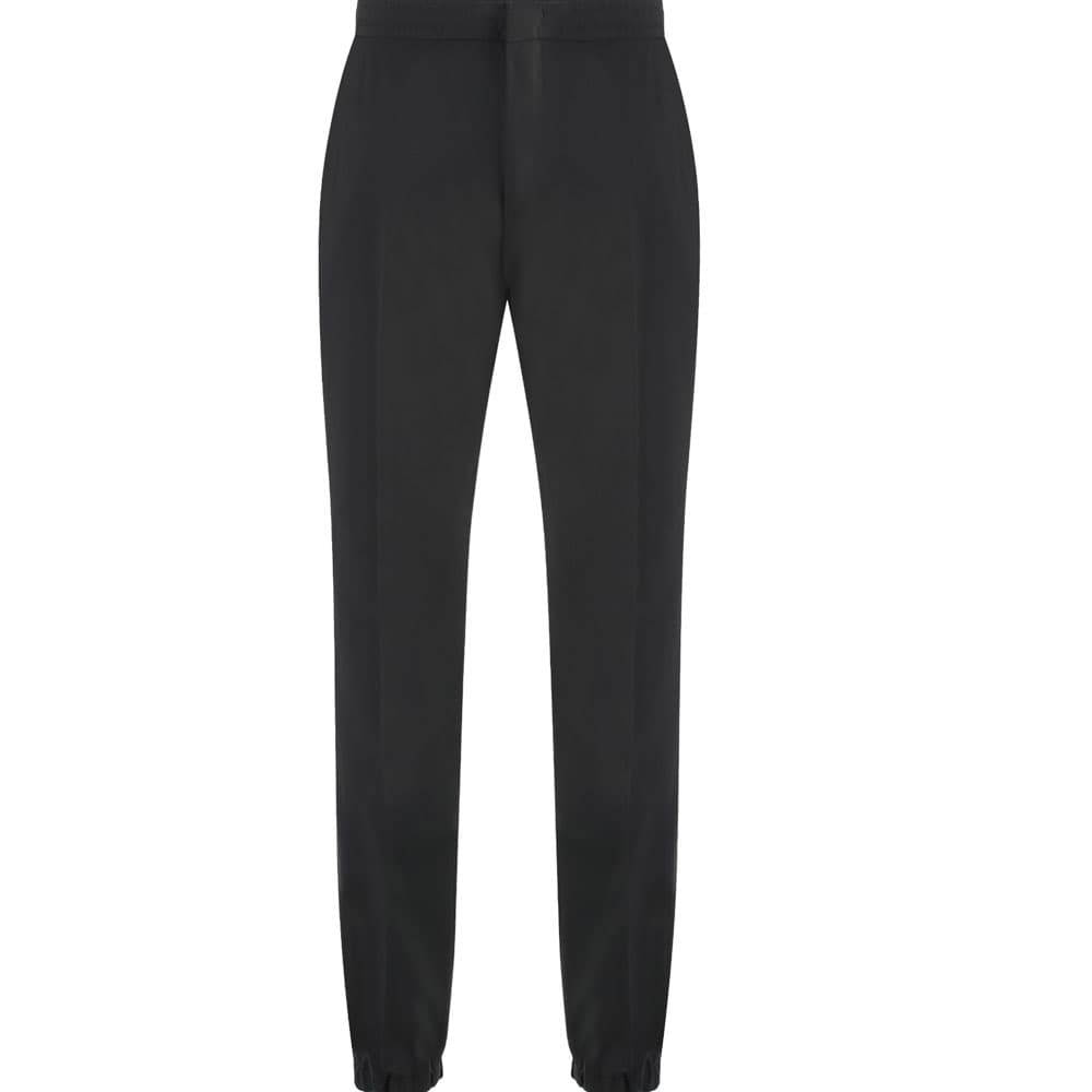 Ermenegildo Zegna TaperedLeg Elasticated Cuffs Track Black