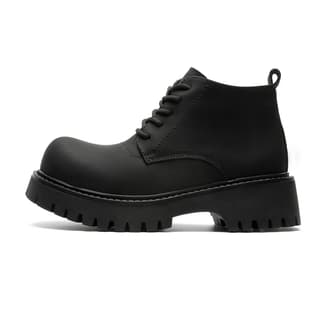 ZHENRAN Big Head Martin Boot