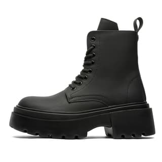 ZHENRAN Short Martin Boot Black