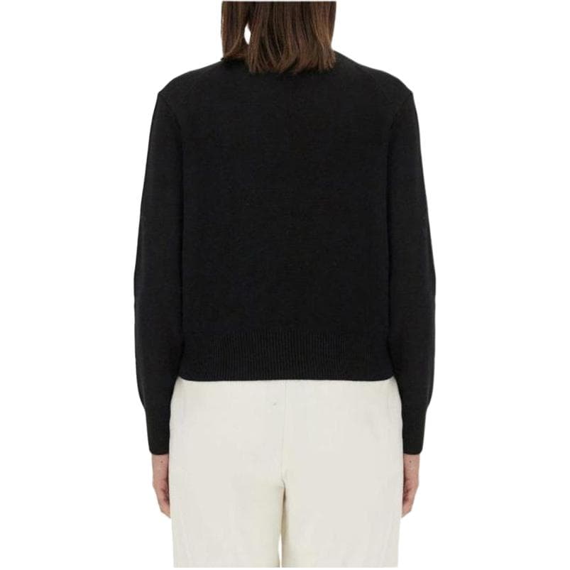 Ami Paris Ami De Coeur Embroidered Crewneck Jumper