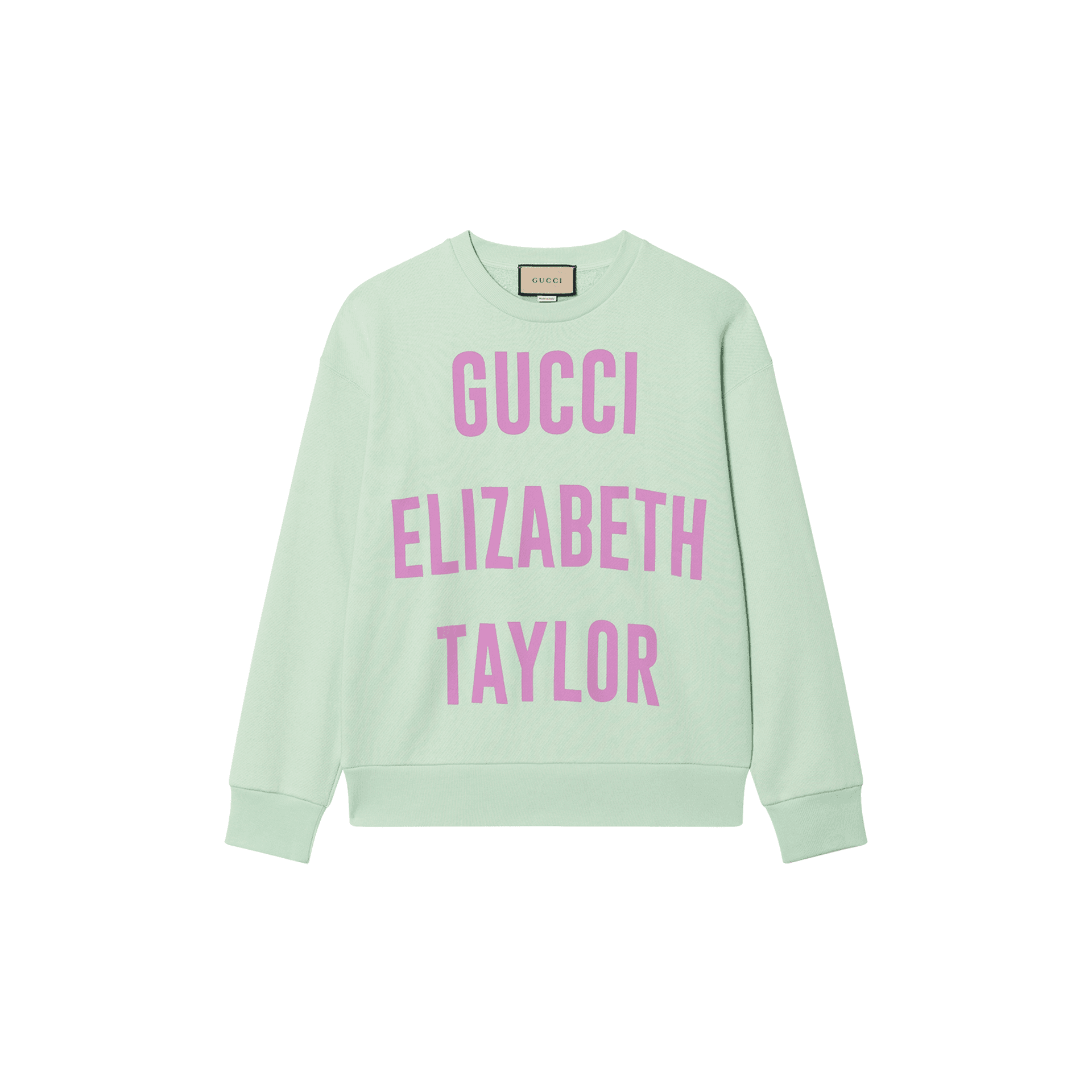 GUCCI Elizabeth Taylor Sweatshirt Green