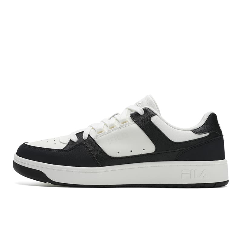 FILA TARGA 1 Tennis White Black Snow/Galloping Horse Black