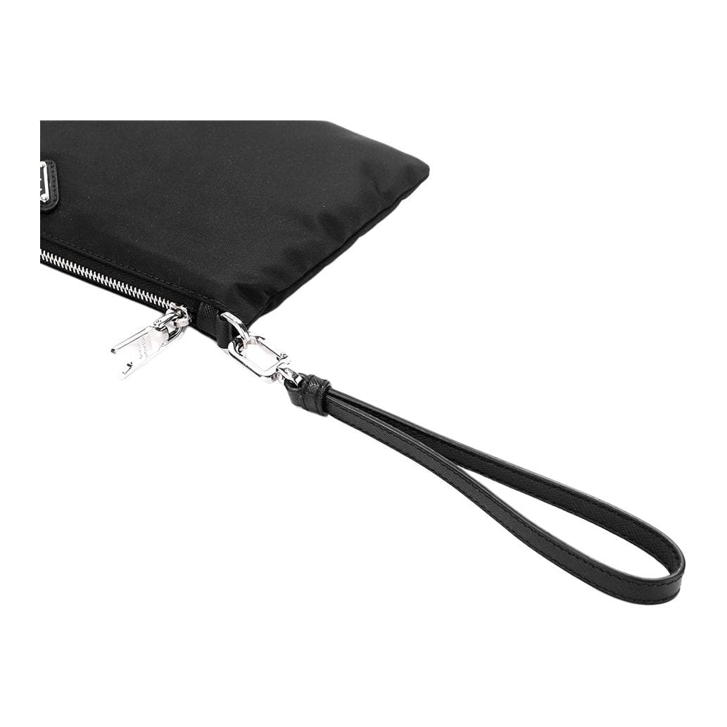 PRADA Logo Plaque Pouch