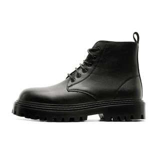 ZHENRAN Short Martin Boot Black