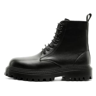 ZHENRAN Martin Boot Black