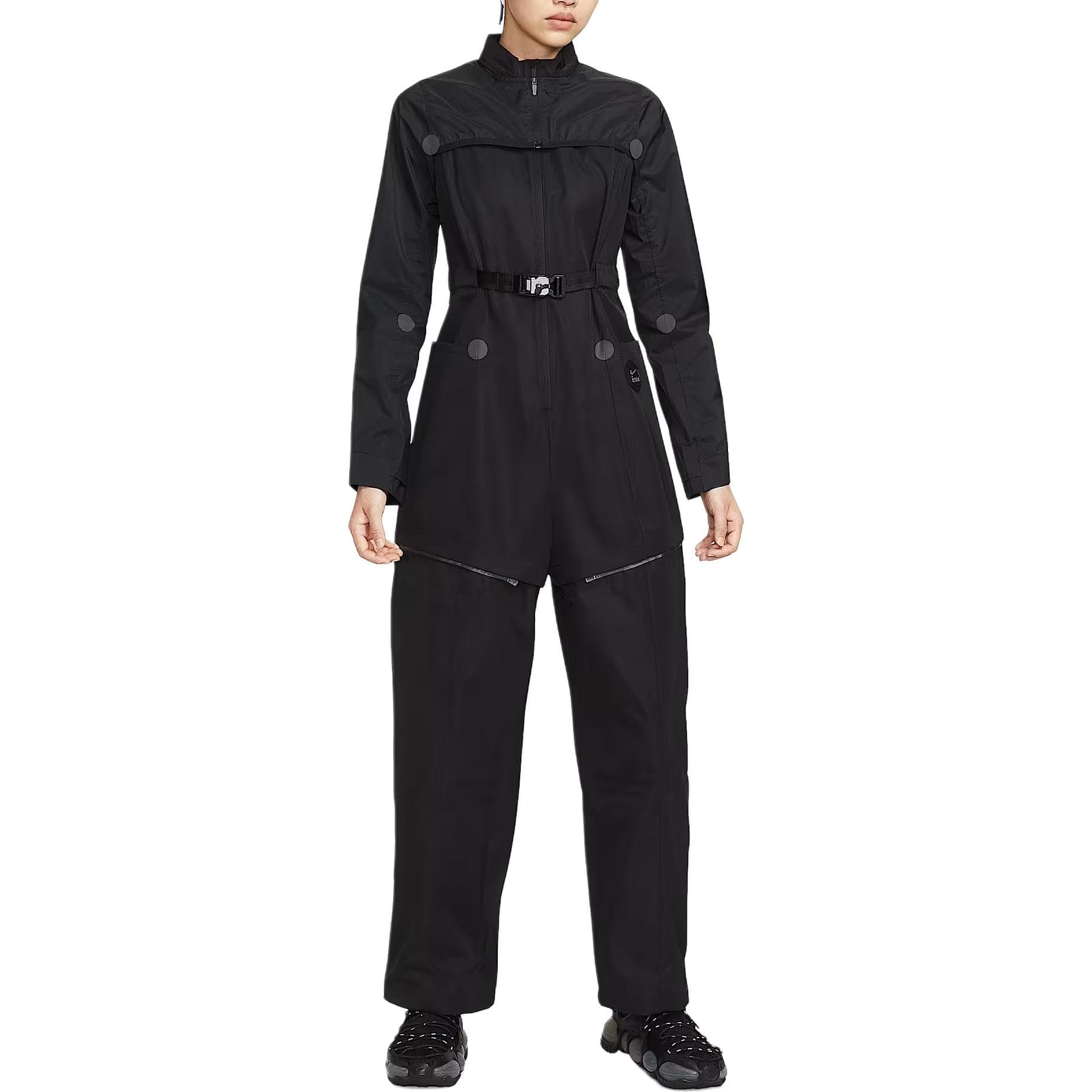 Nike ISPA Suits Stand Collar Moderate Other Set (Black)