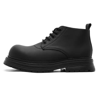 ZHENRAN Short Martin Boot Black