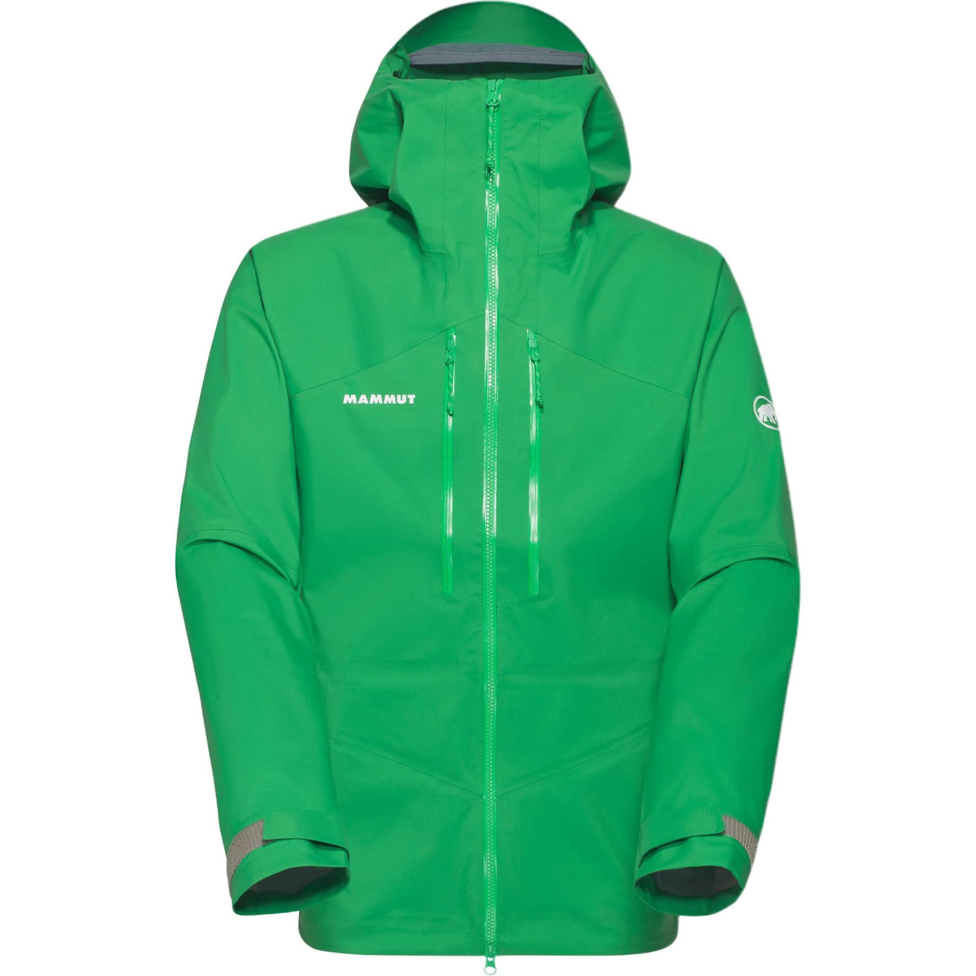 MAMMUT Waterproof, Windproof, Breathable, AbrasionResistant Windbreaker Jacket Forest Green