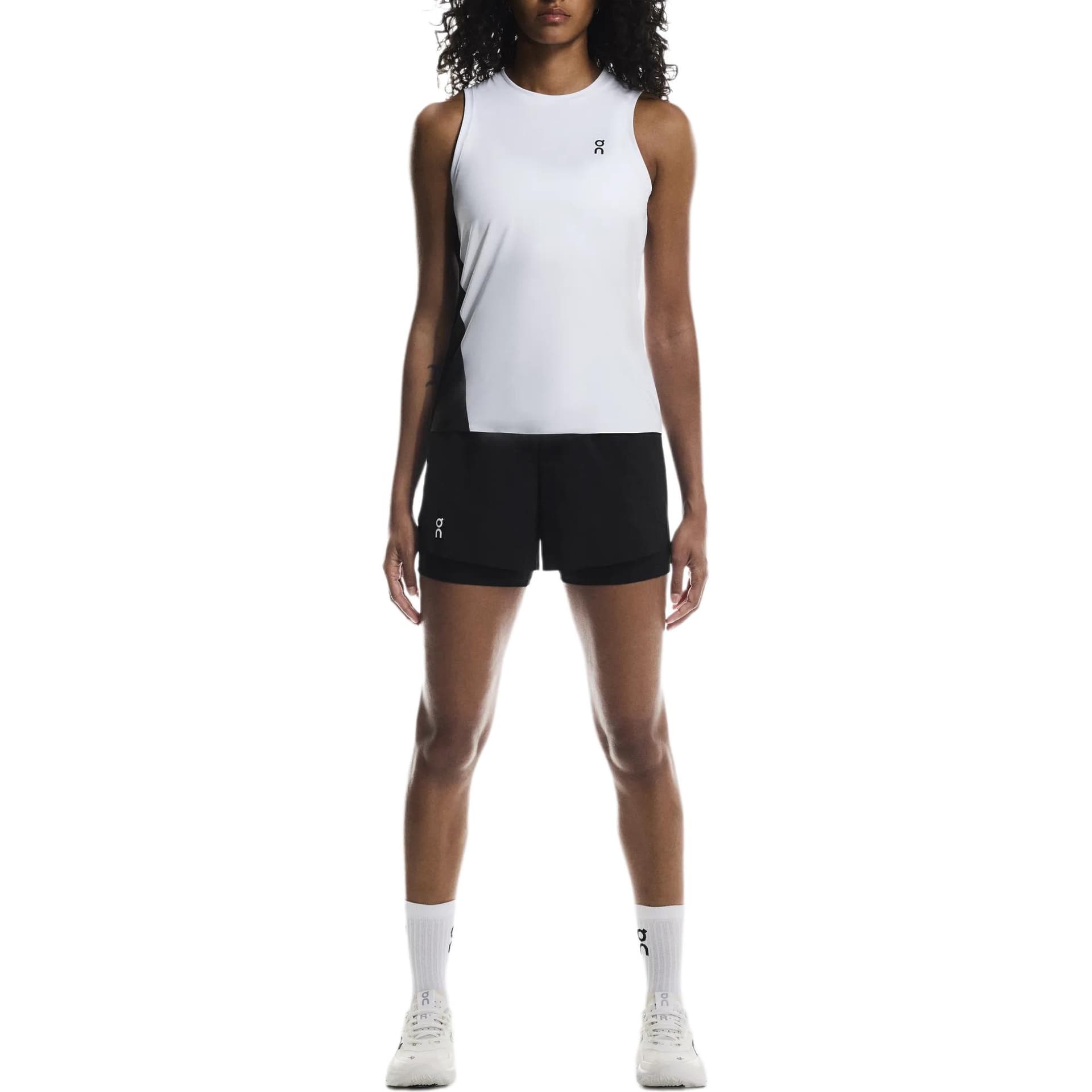 On Court Sleeveless Sports Shirts White | Black Other White | black