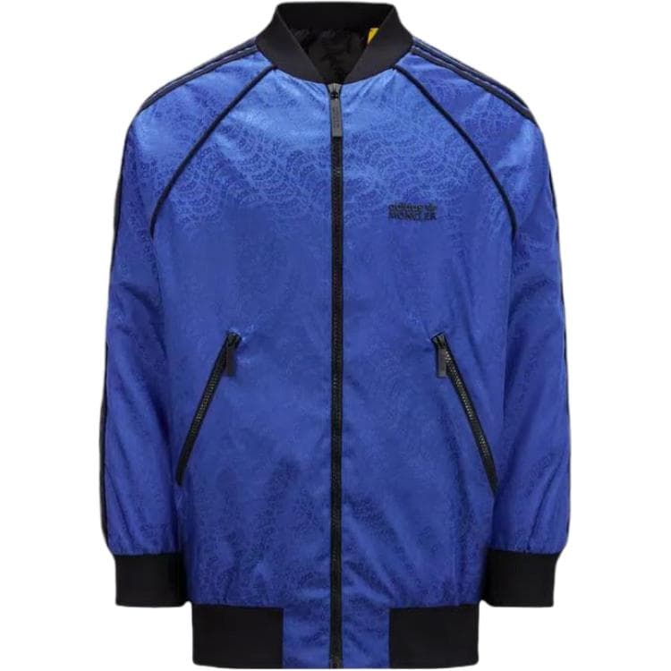 Moncler X Adidas Originals Seelos Reversible Down Jacket Blue