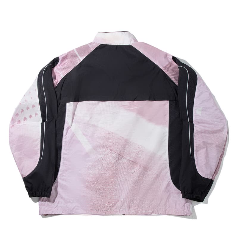 Li Ning Jacket Sunflower Sand Pink All Over Print Combination