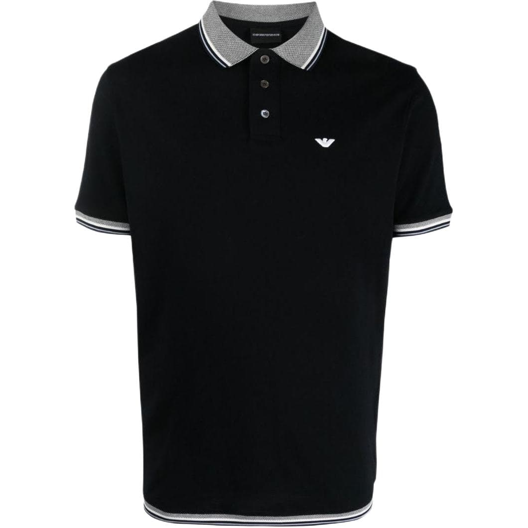 EMPORIO ARMANI SS23 Polo Shirt Navy Blue