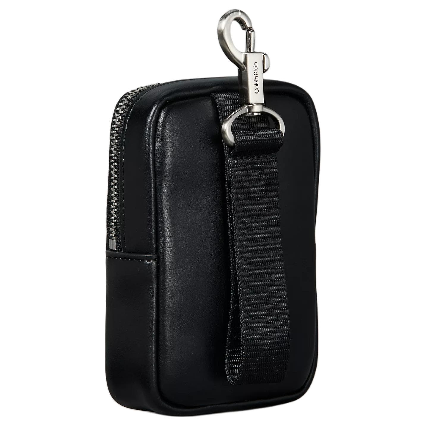CALVIN KLEIN Polyurethane Key Pouch Mini Black