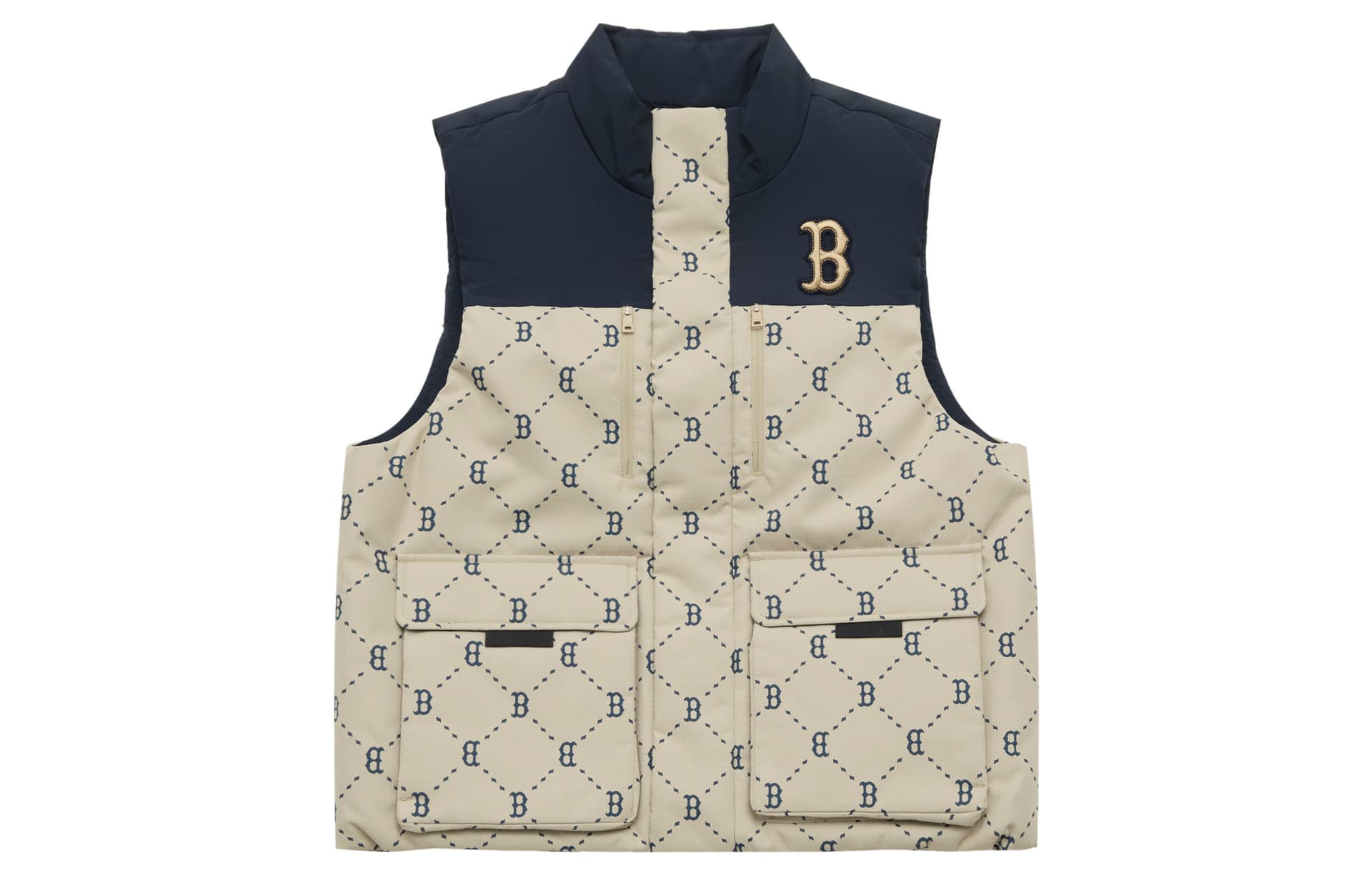 MLB MONOGRAM Collection Boston Red Sox Down Vest