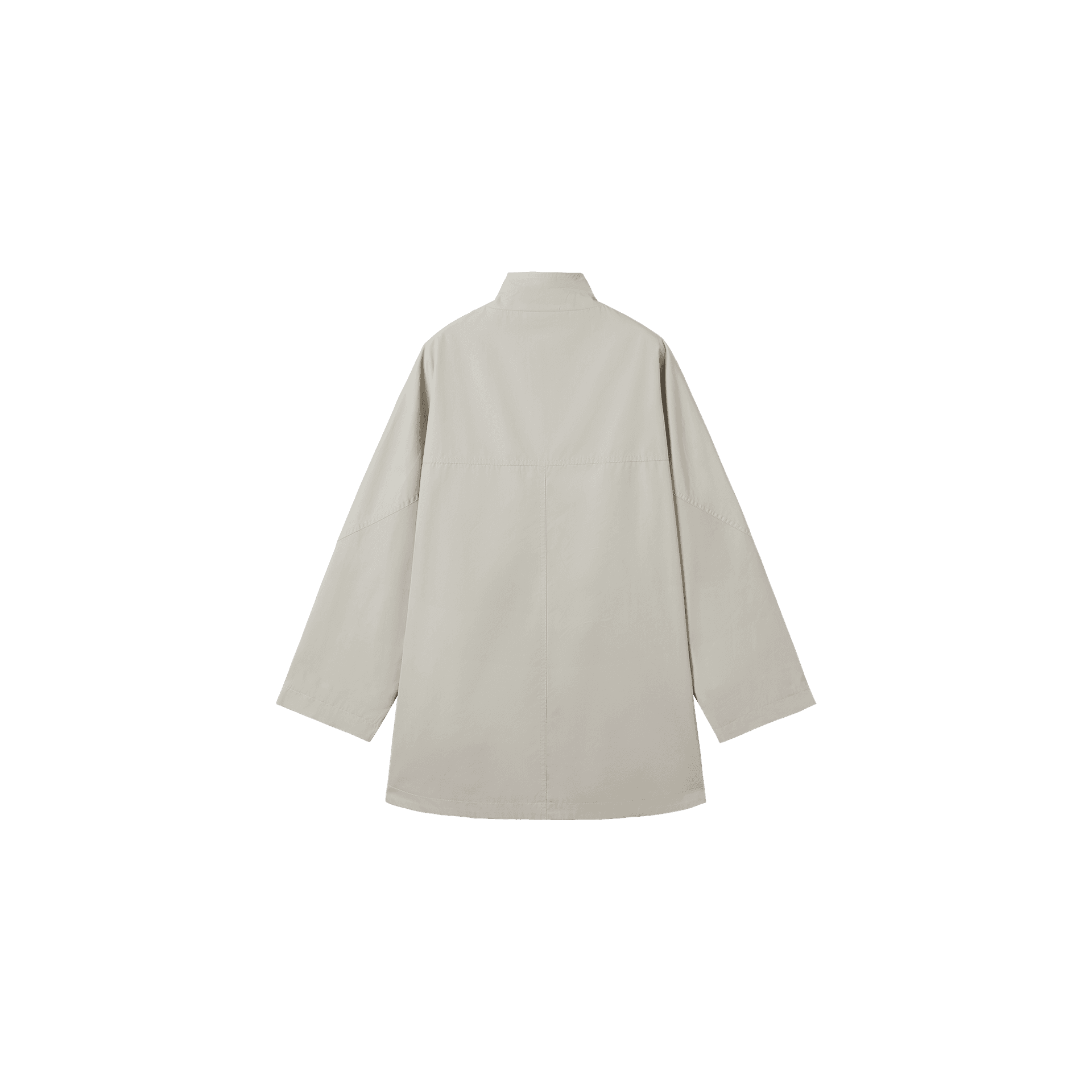 DIALOGUE Trench Stand Collar Moderate Straight Fit
