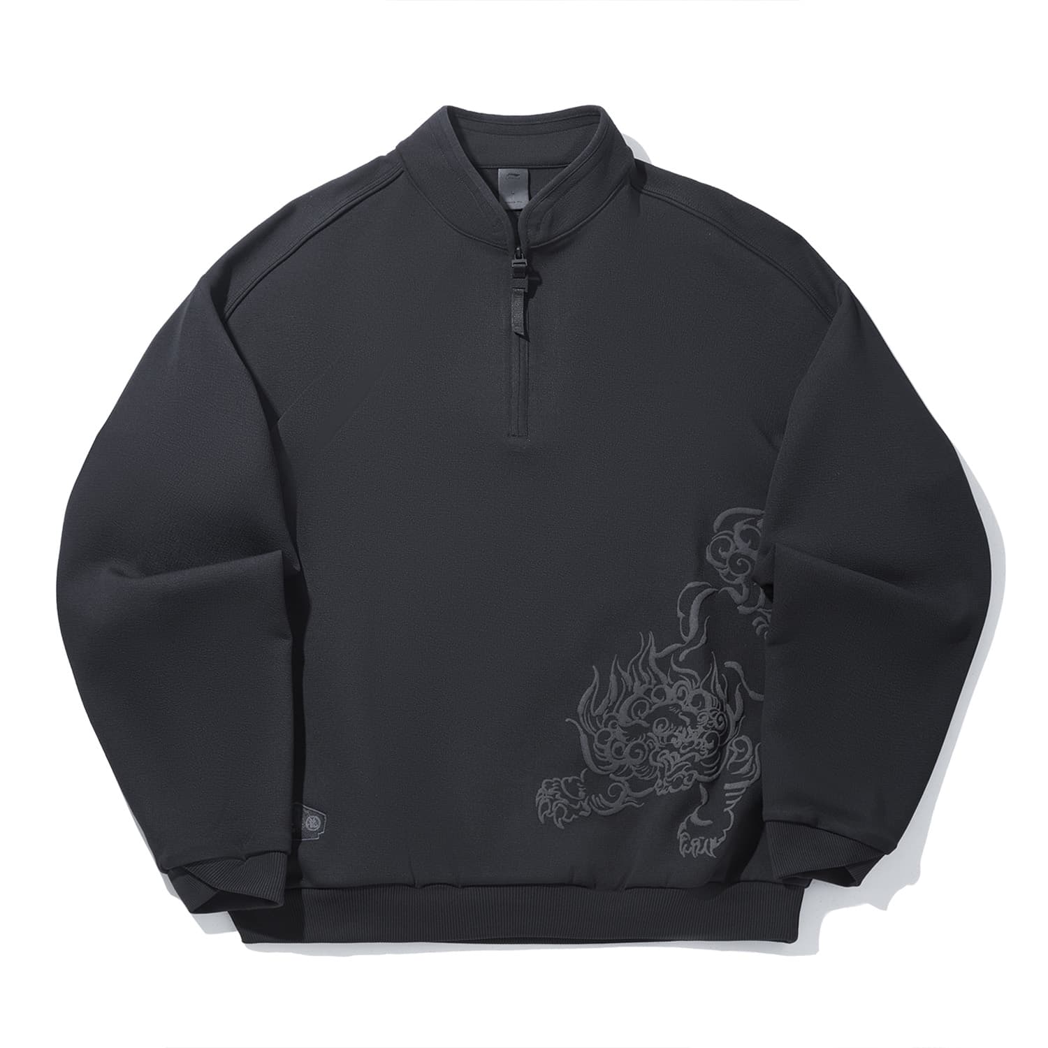 LiNing Sweatshirts Black Moderate