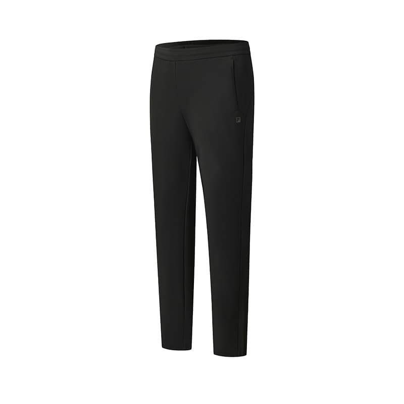 FILA Fitness Collection, Trendy Minimalist Fashion, Versatile Fleece Lined Thermal Knitted Sweatpants