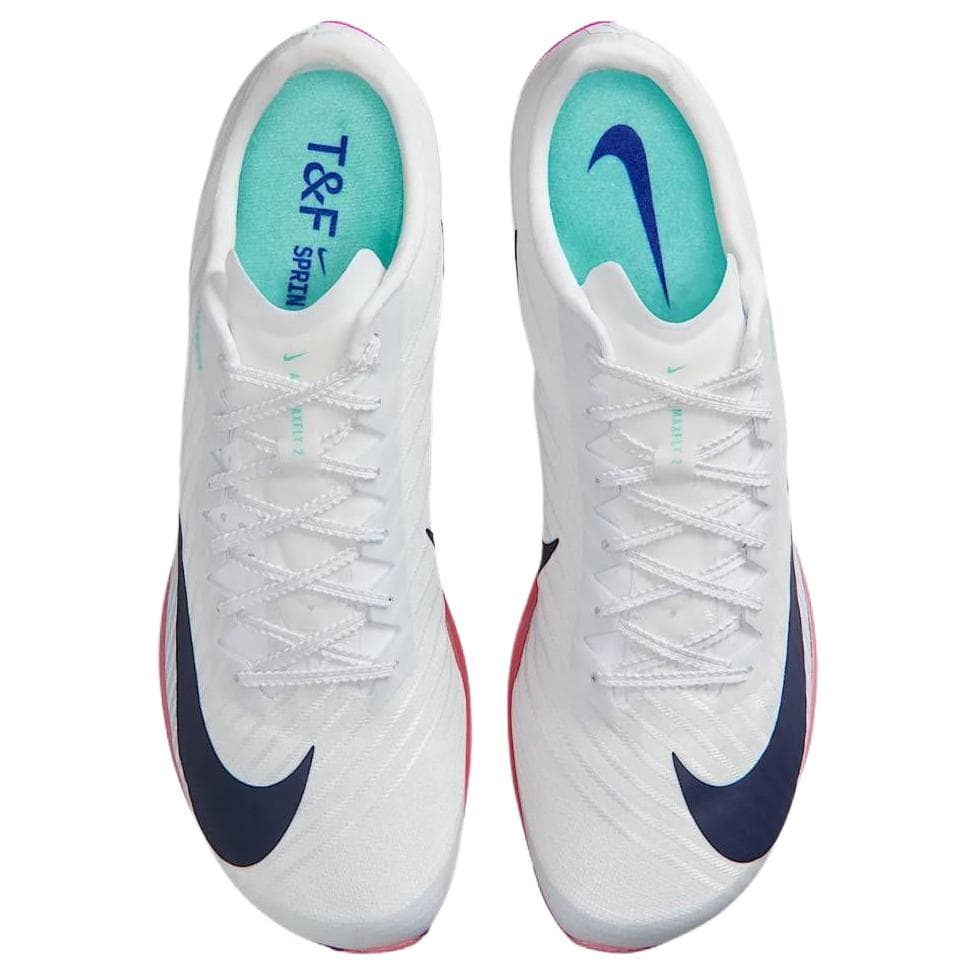 Nike Maxfly 2 Support Rebound Lowtop Track & Field Competition White Black Red
