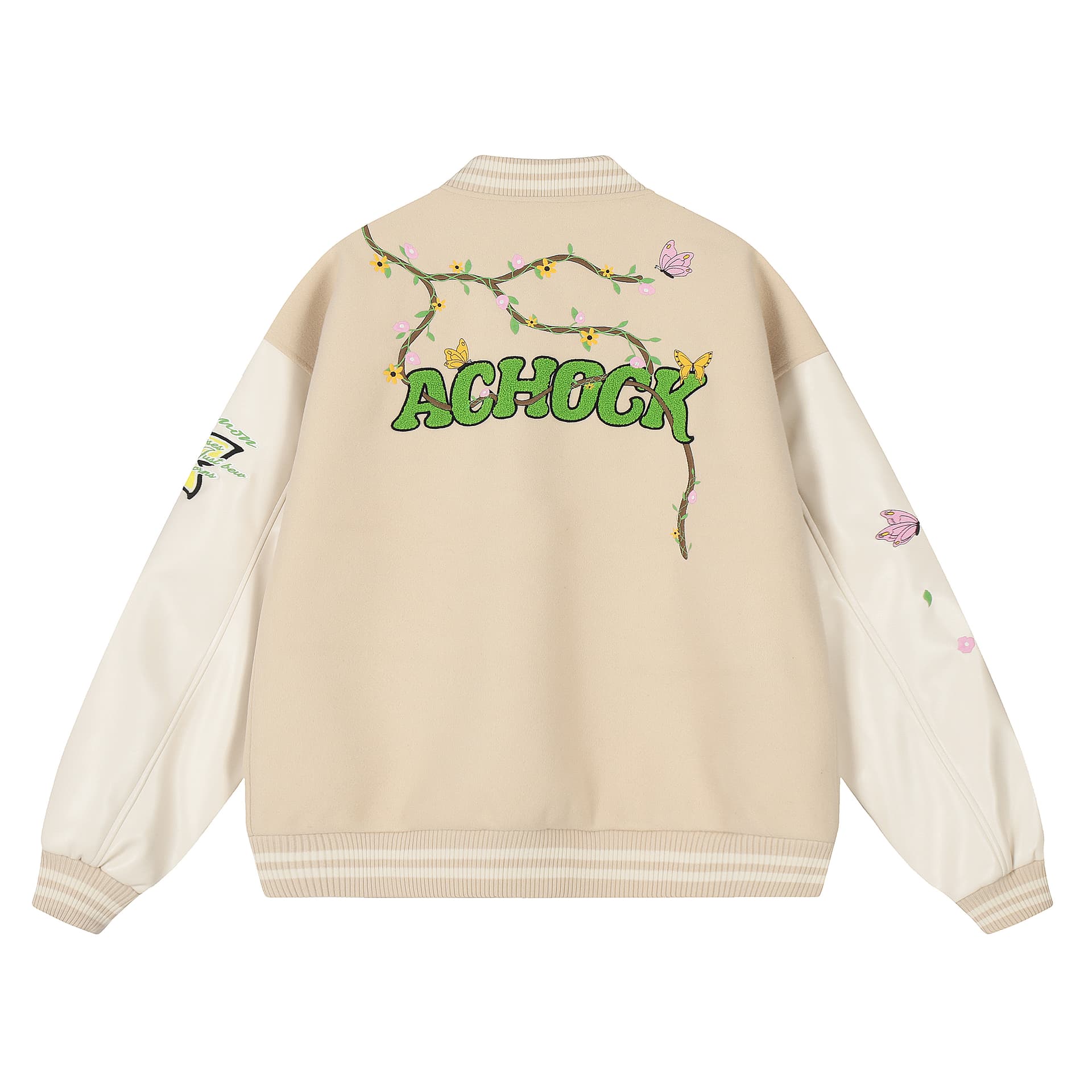 A chock Embroidery Baseball Jersey