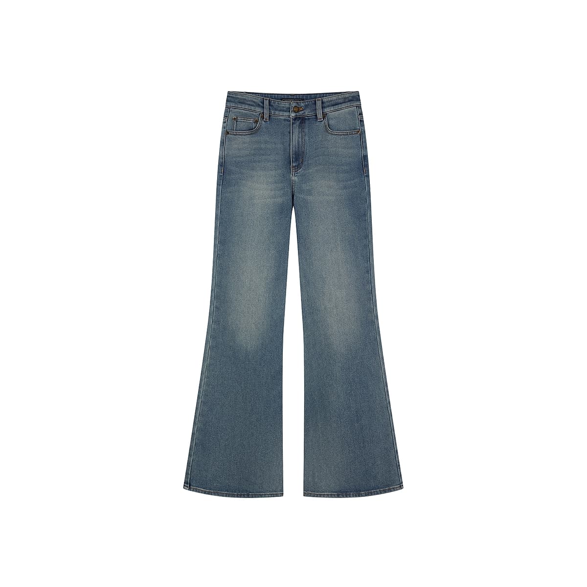 Teenie Weenie Jeans Medium Blue Moderate Flared