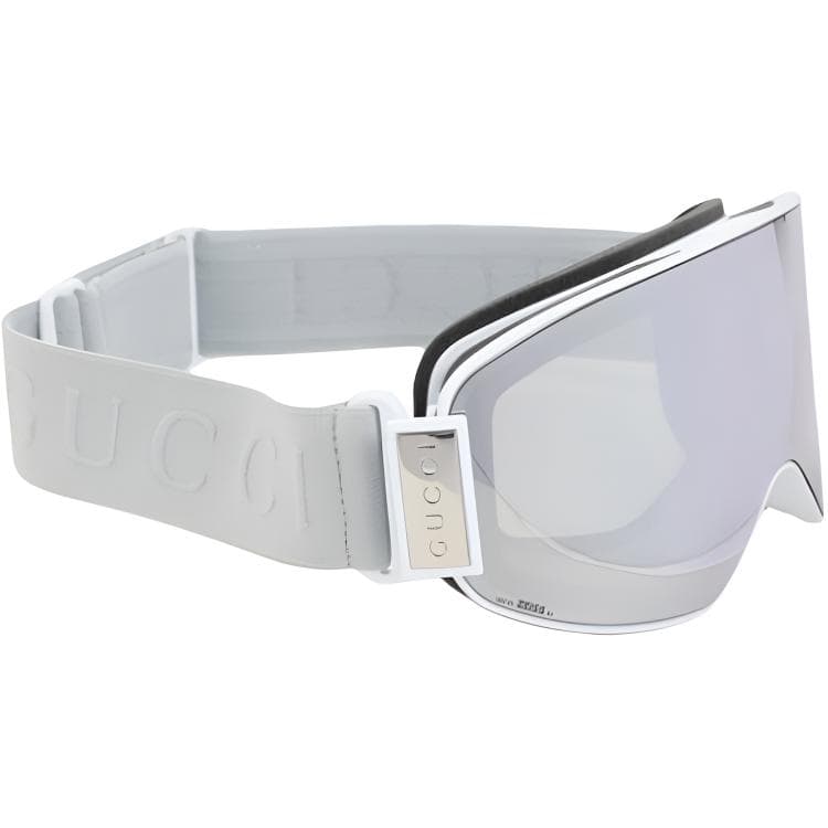 GUCCI Sun Protection Coverage Windproof Sun Protection Coverage Windproof Ski Goggles White Gray