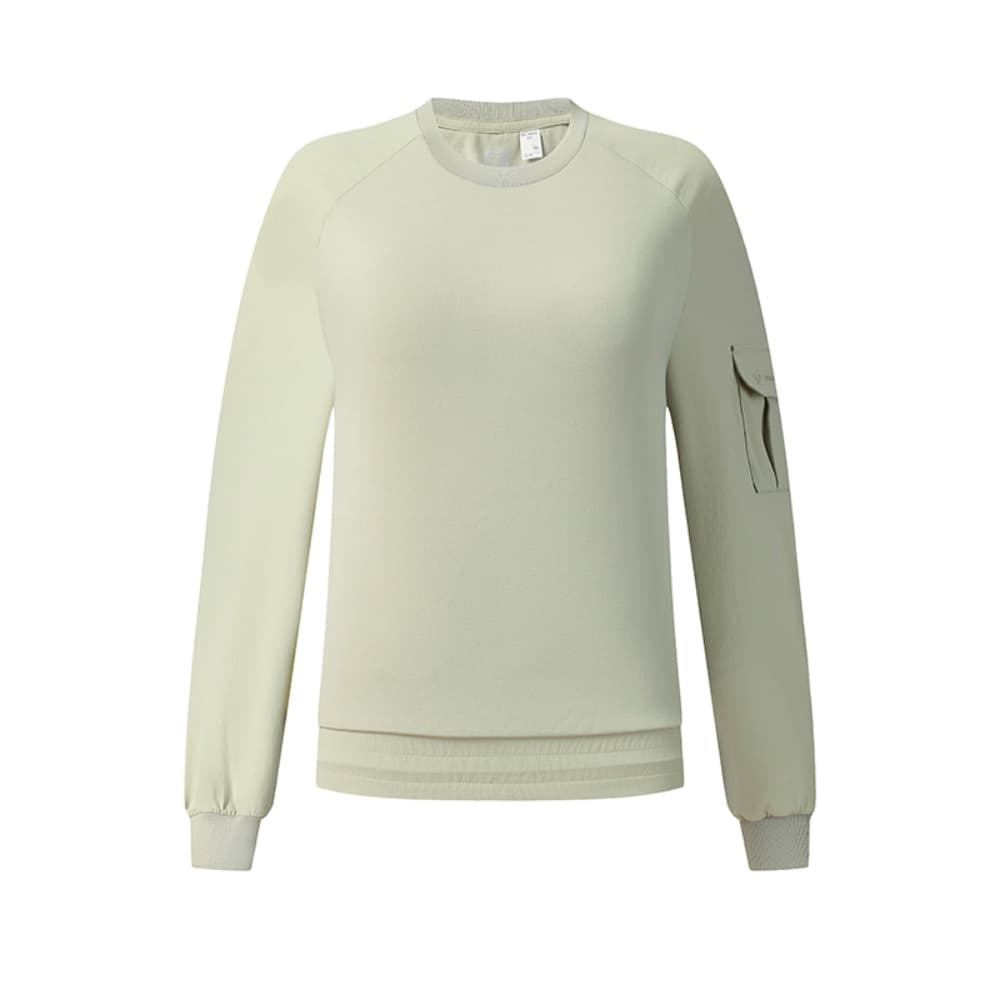 FILA Sweatshirts Gardenia Wheat Crew Neck Moderate