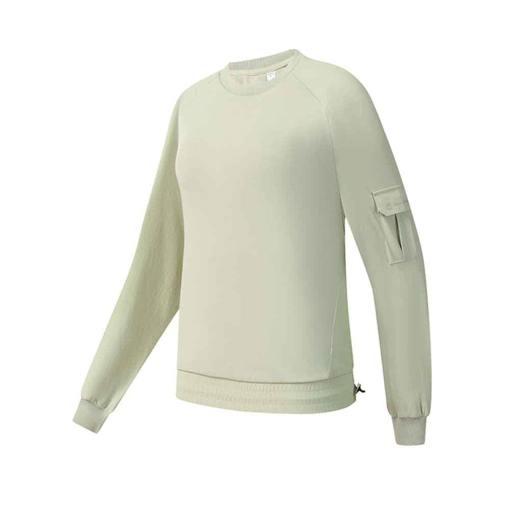 FILA Sweatshirts Gardenia Wheat Crew Neck Moderate