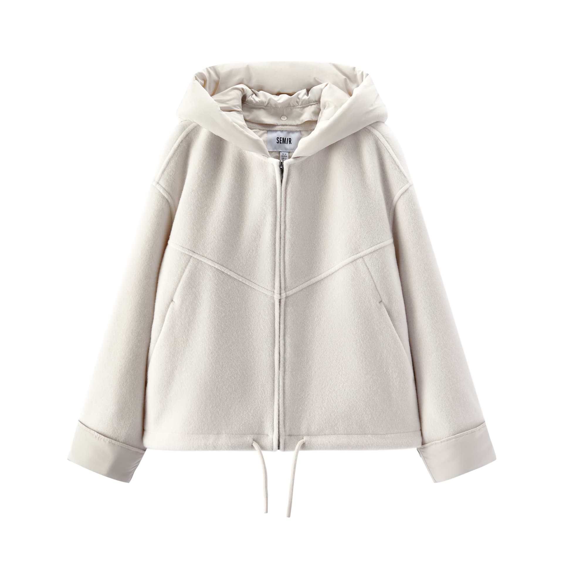 Semir Mall Same Style Velvetfeel Coat