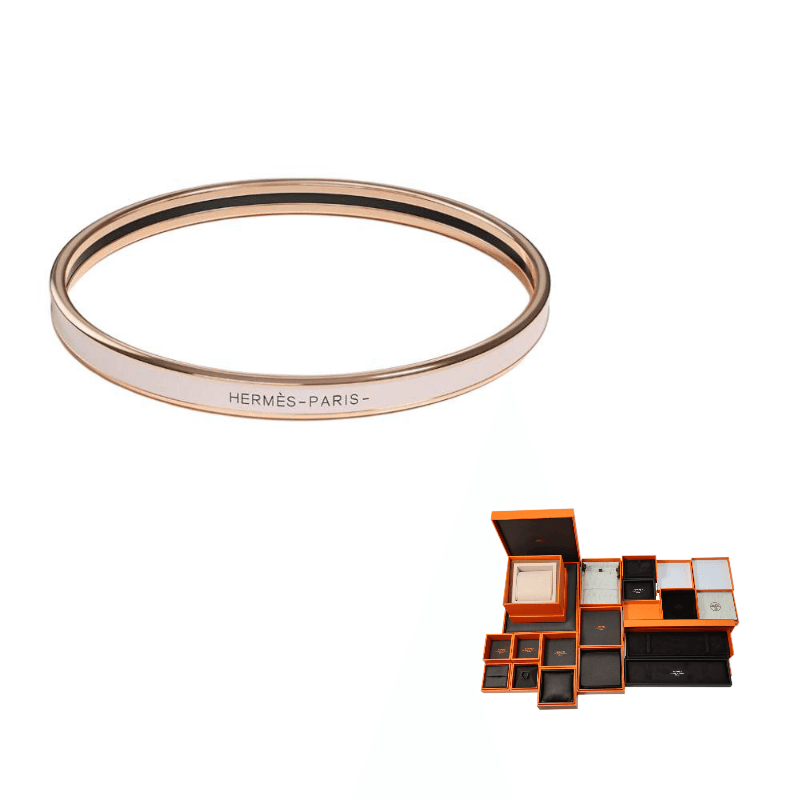 HERMES Bangles Rose Gold