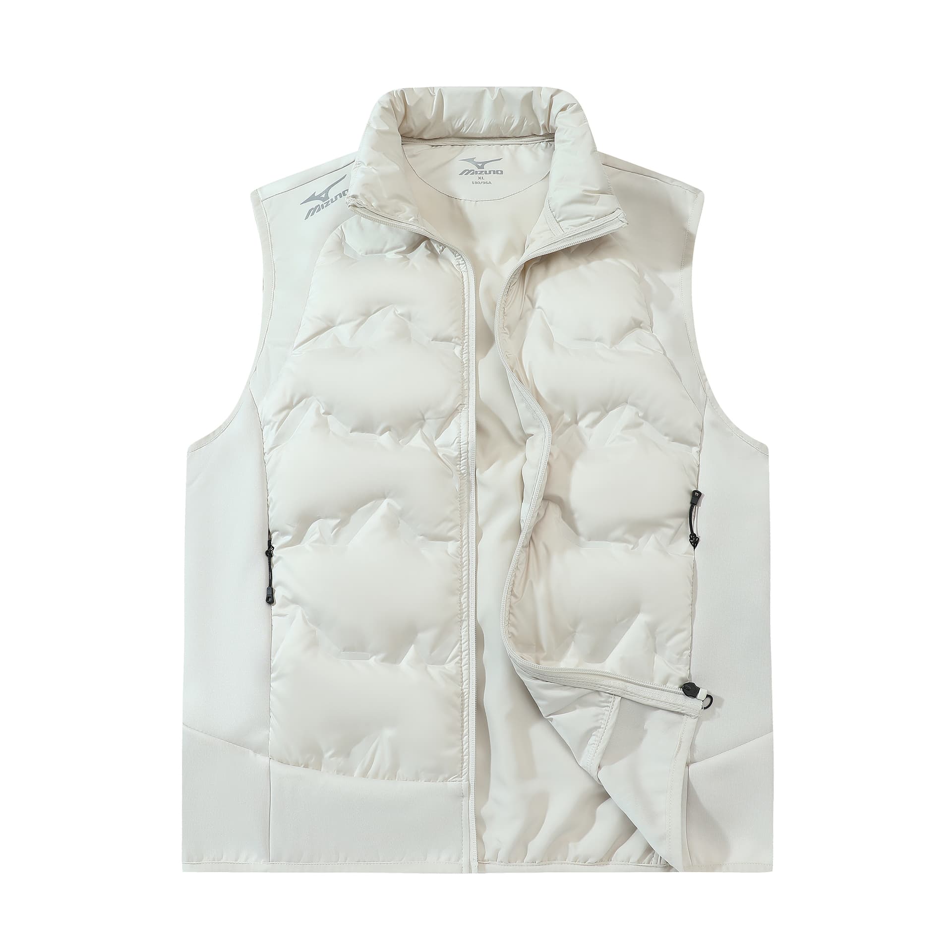 Mizuno Down Vests Stand Collar Moderate