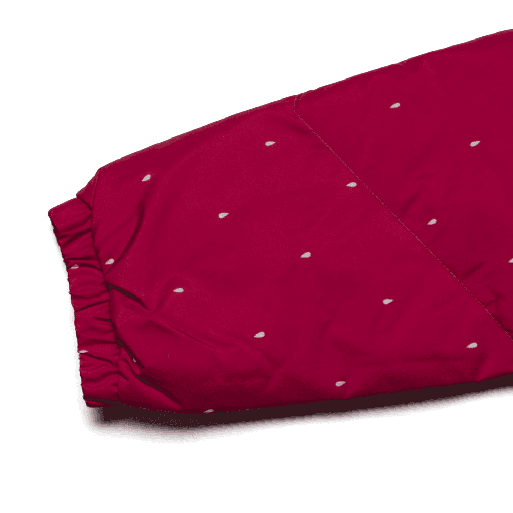 Adidas Down Jackets Red Hooded Moderate Straight Fit