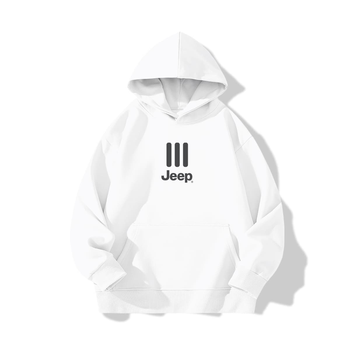 Jeep Grade School Sweatshirts Hooded Thickened