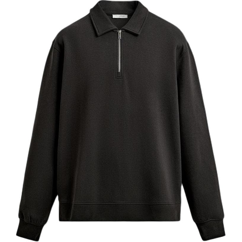 ZARA INTERLOCK Polo Shirt