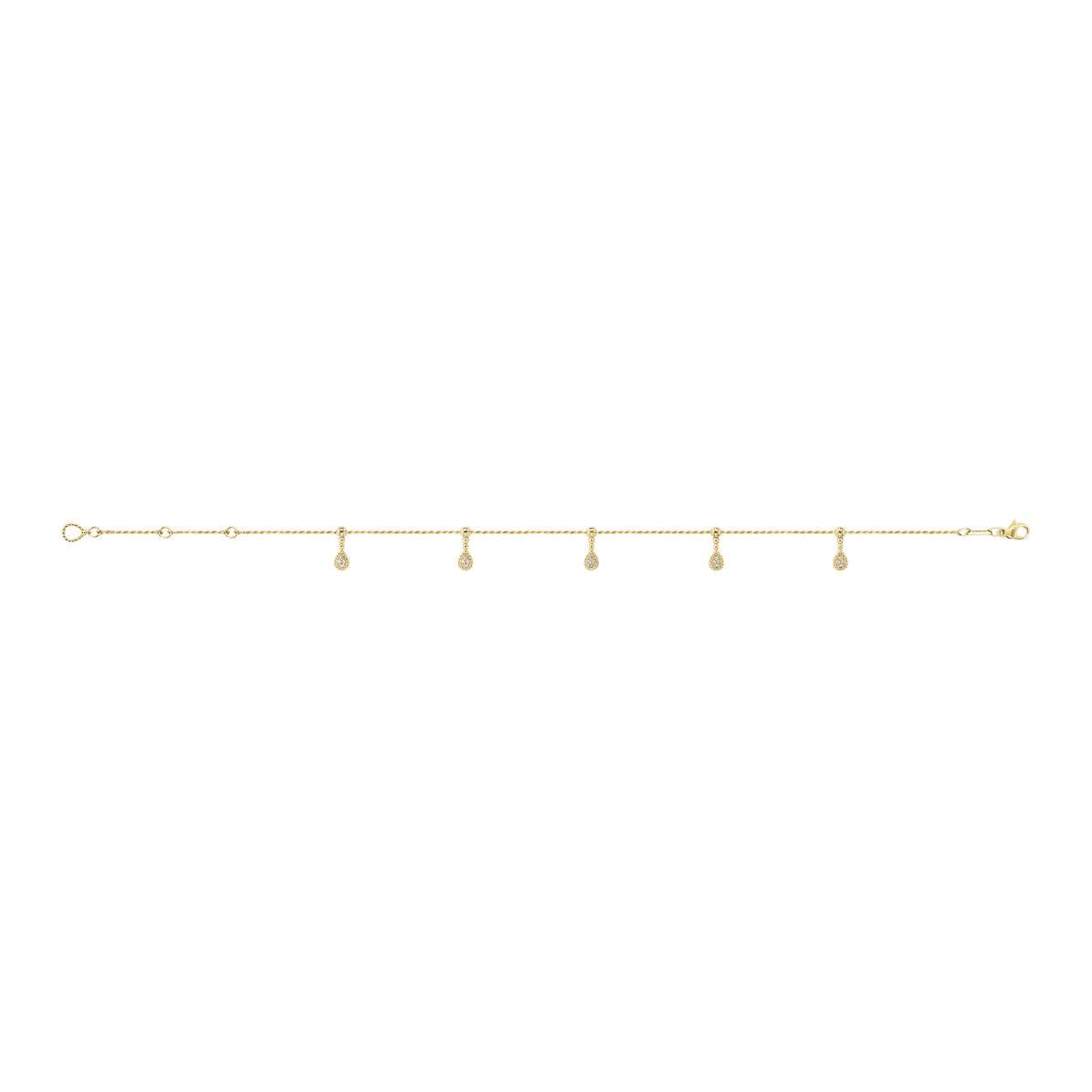 Boucheron Serpent Bohème Diamond Anklets Gold